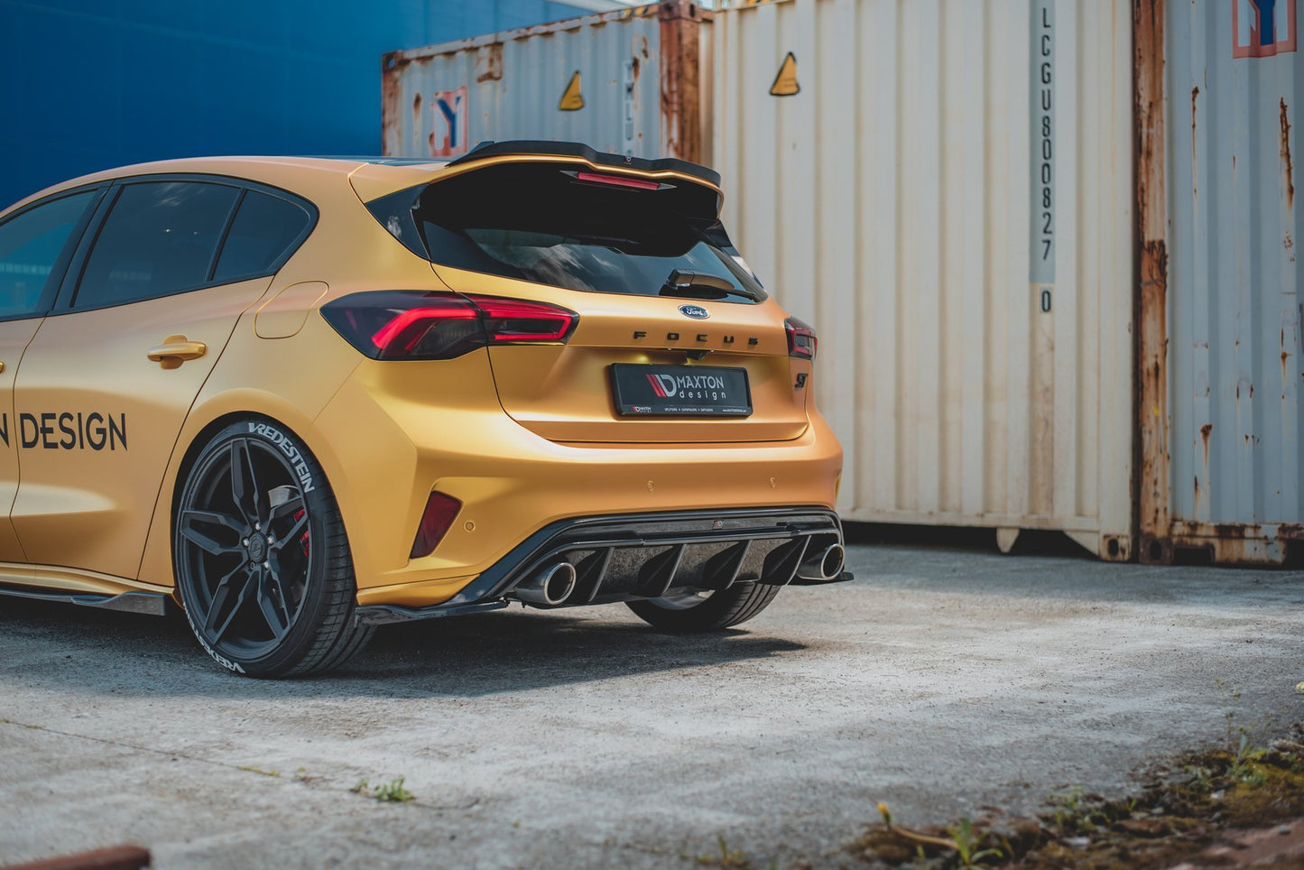 Rear Valance V.3 Ford Focus Hatchback ST Mk4