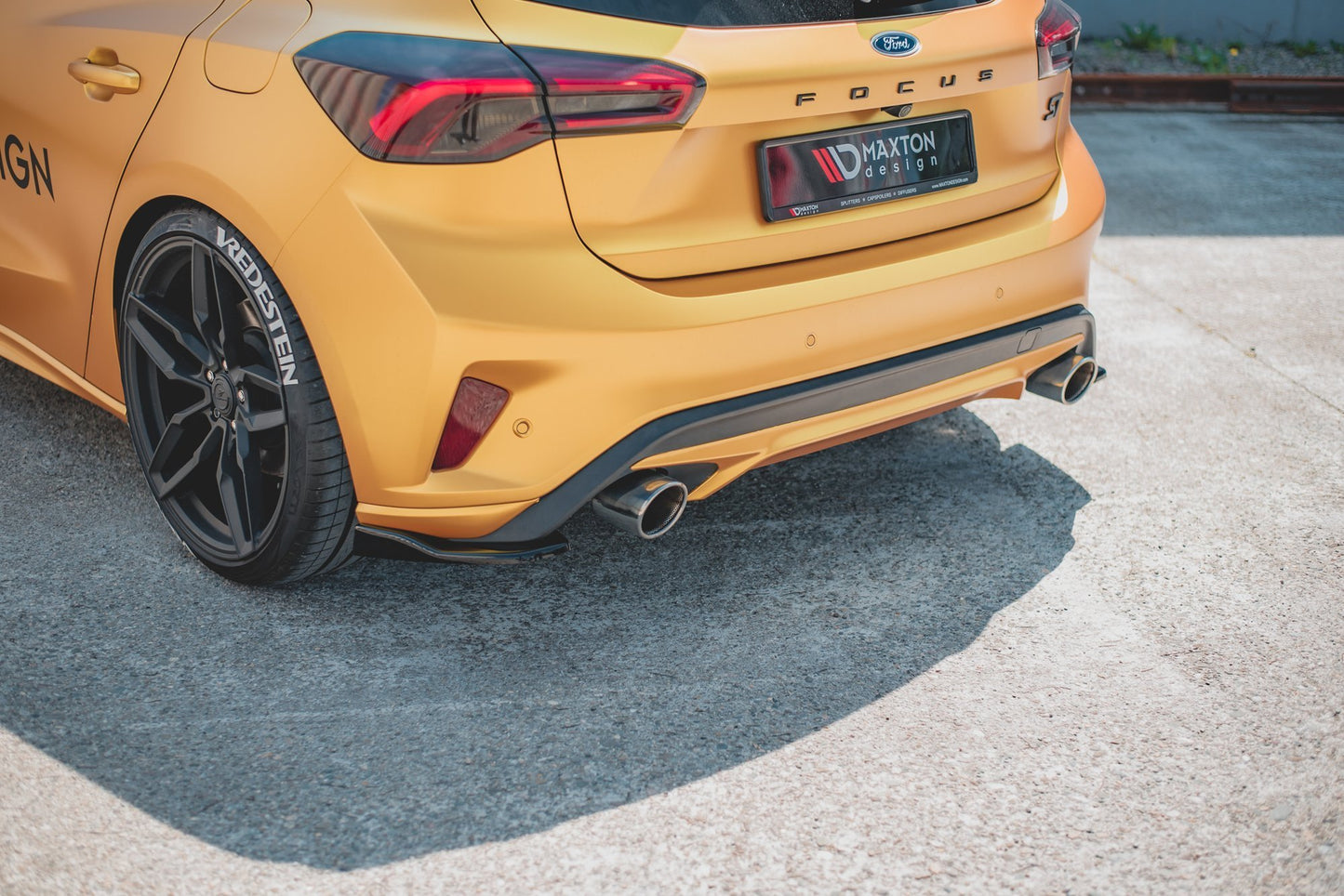 Rear Side Splitters V.2 Ford Focus Hatchback ST Mk4