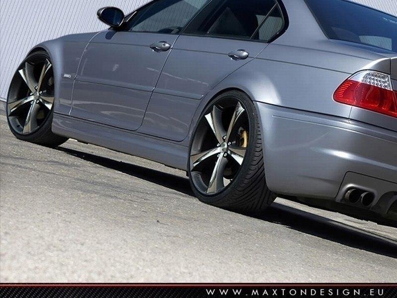 SIDE SKIRTS BMW 3 E46 - 4 DOOR SALOON < M3 LOOK > - Not Primed
