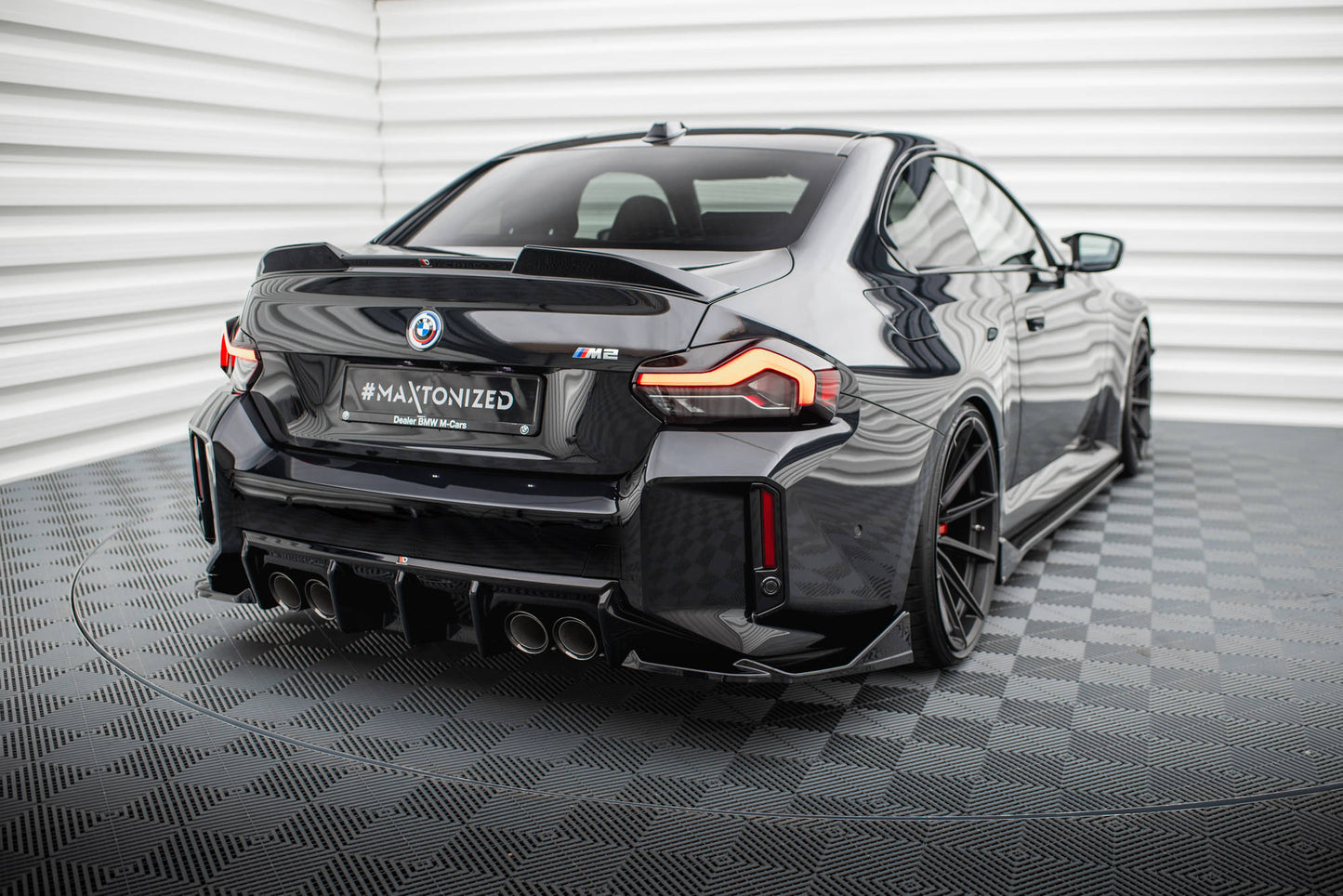 Rear Side Splitters V.4 (For rear valance v.1) BMW M2 G87