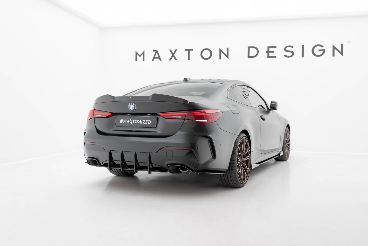 Street Pro Rear Side Splitters BMW M440i G22 / G23 / G22 Facelift / G23 Facelift