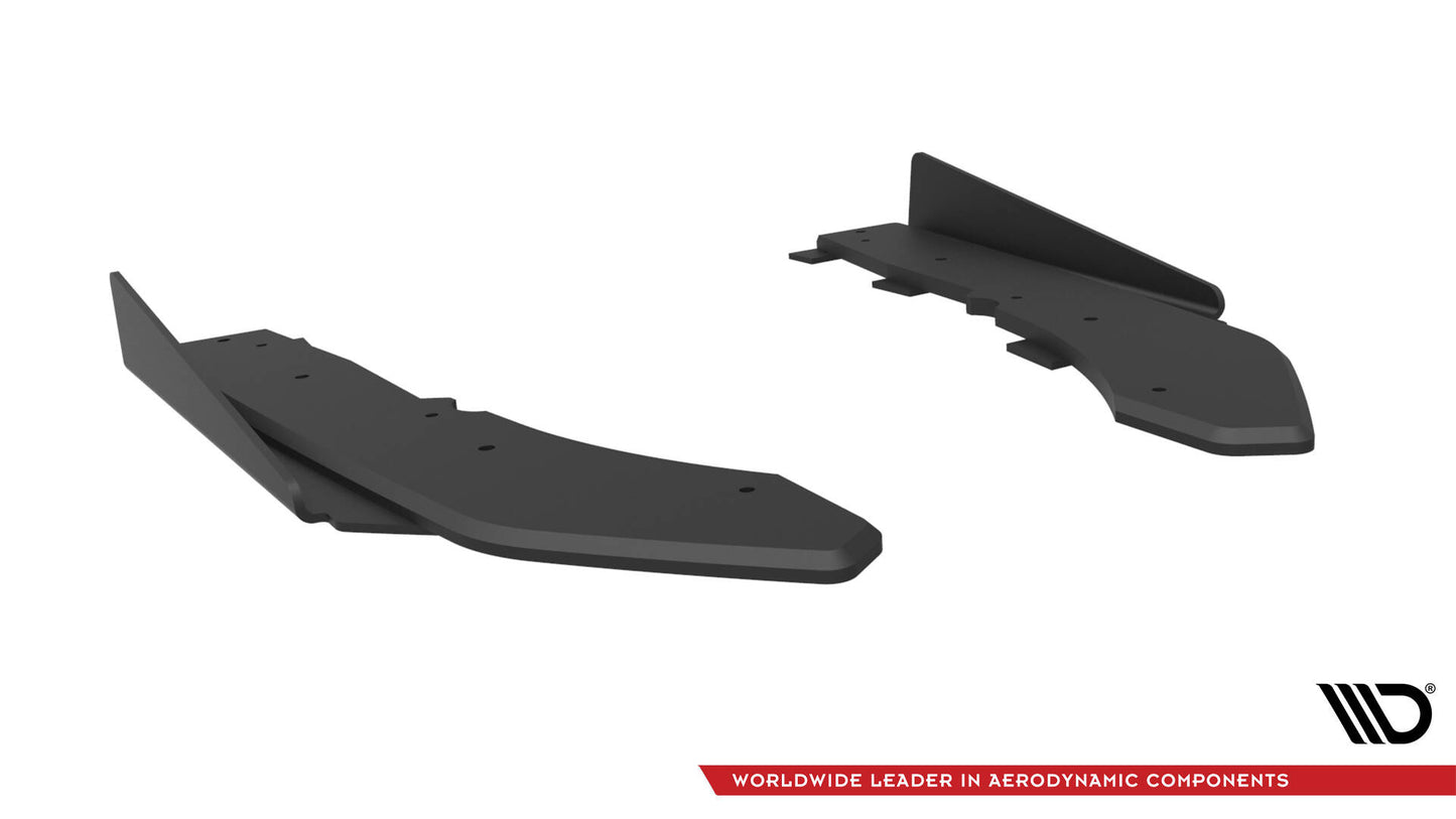 Street Pro Rear Side Splitters + Flaps BMW M440i G22 / G23 / G22 Facelift / G23 Facelift