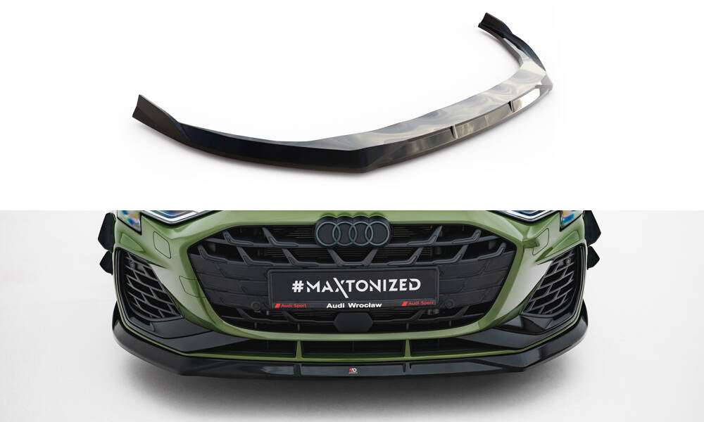 Front Splitter V.3 Audi S3 Sportback / A3 S-line Sportback 8Y Facelift