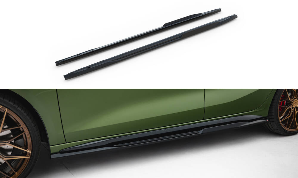 Side Skirts Diffusers V.2 Audi S3 Sportback / A3 S-line Sportback 8Y Facelift