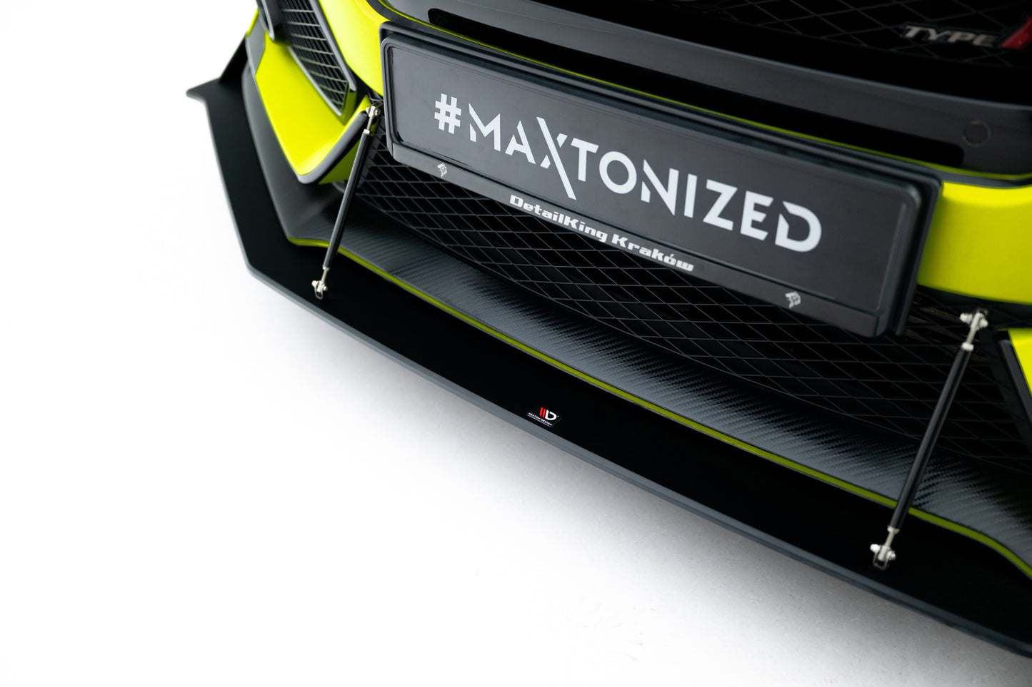 Street Pro Front Splitter Honda Civic Type R Mk10
