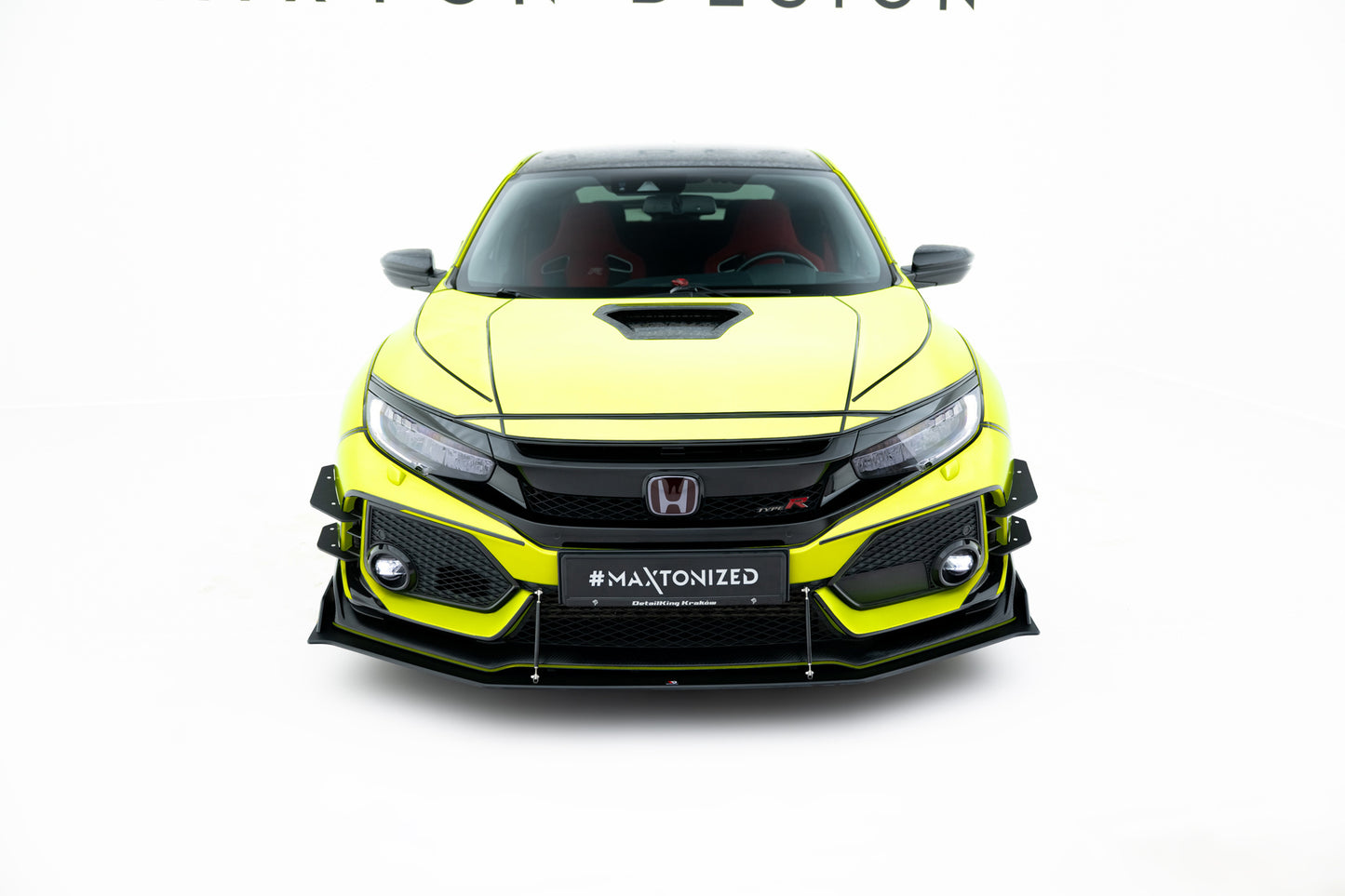 Street Pro Front Splitter Honda Civic Type R Mk10