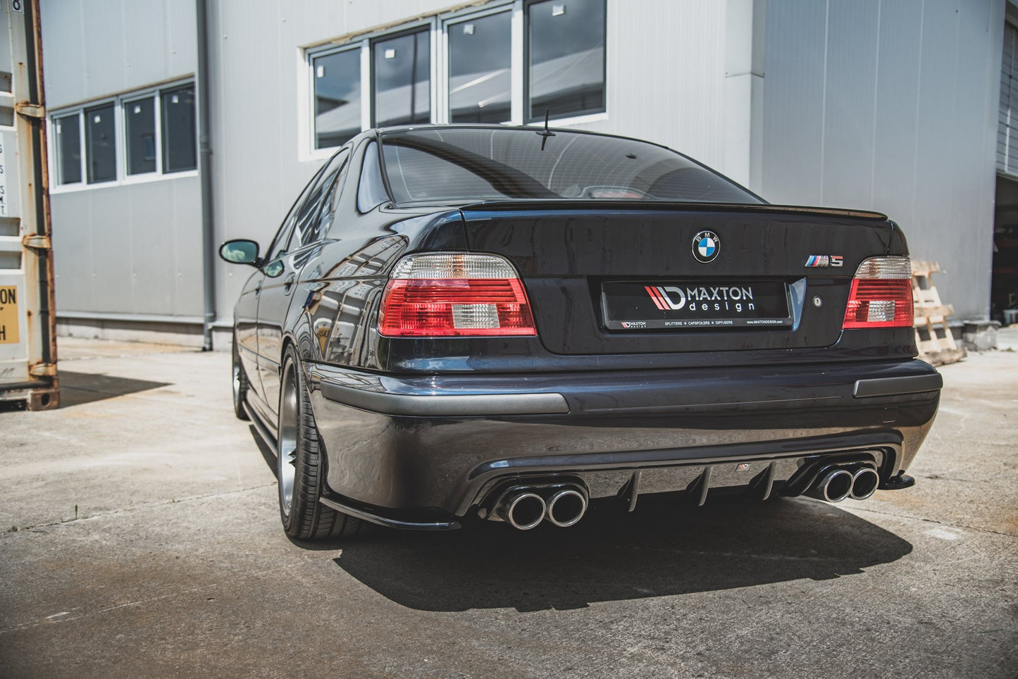 Rear Side Splitters BMW M5 / 5 M-Pack E39
