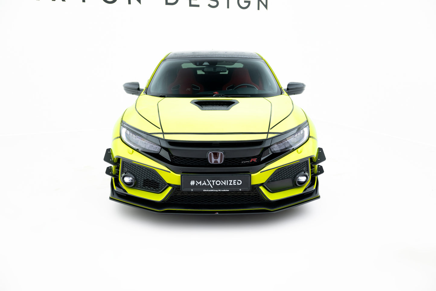 Street Pro Front Splitter V.2 Honda Civic Type R Mk10