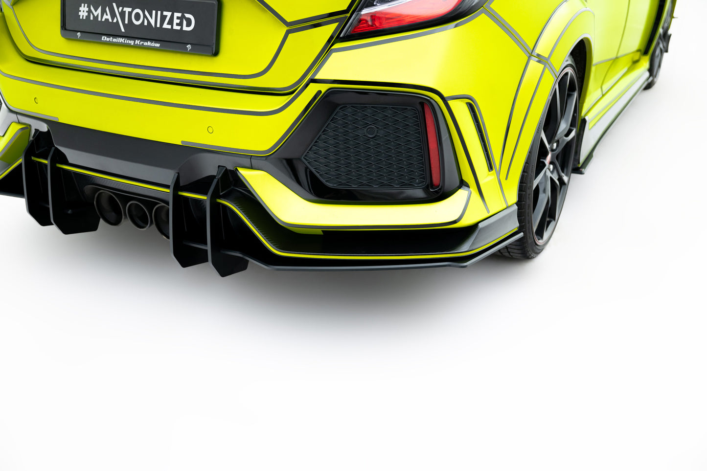 Street Pro Rear Valance V.2 Honda Civic Type R Mk10