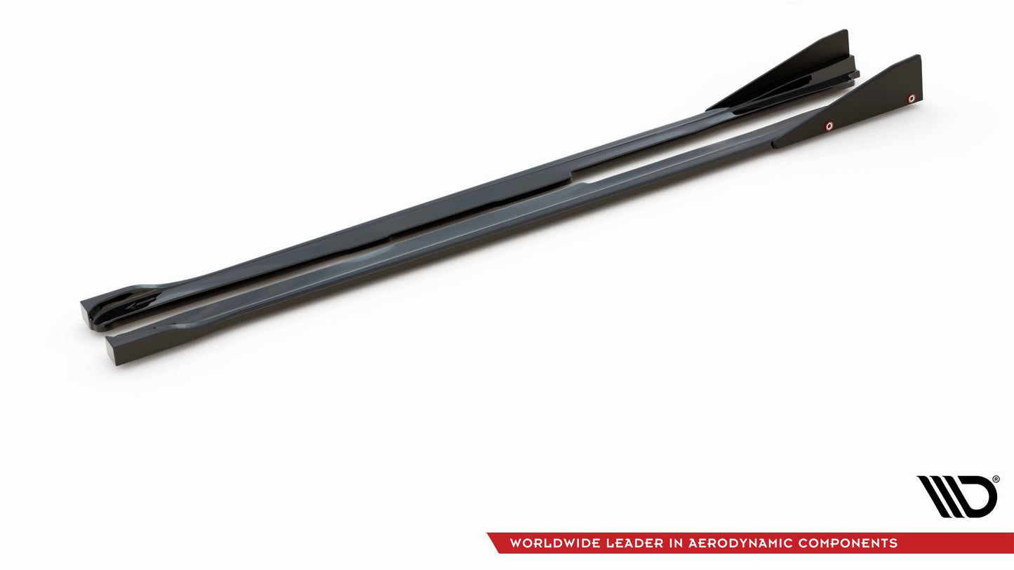 Side Skirts Diffusers V.2 + Flaps Toyota GR Yaris Mk4