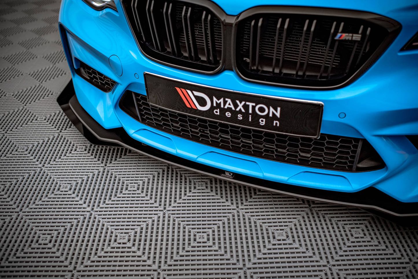 Street Pro Front Splitter V.1 + Flaps BMW M2 Competition F87