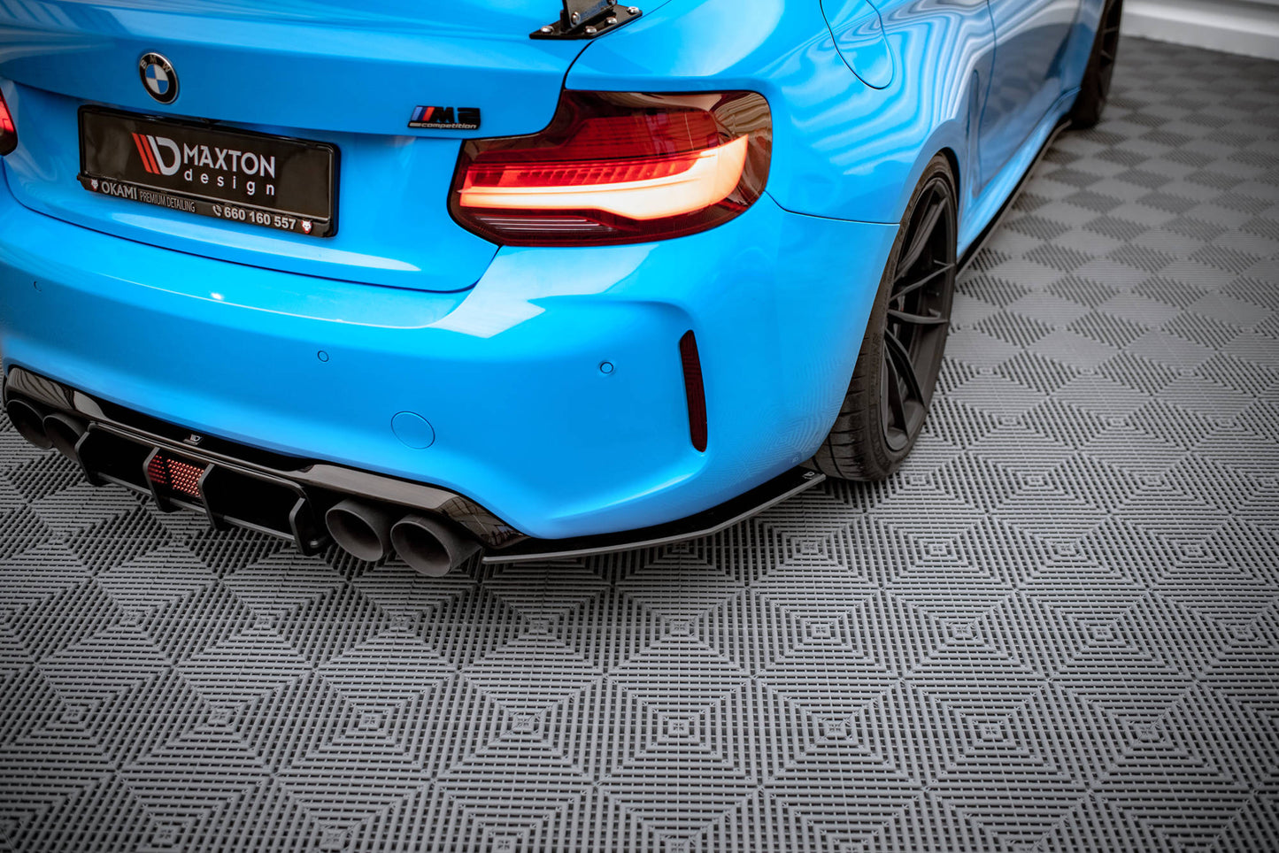 Street Pro Rear Side Splitters BMW M2 F87