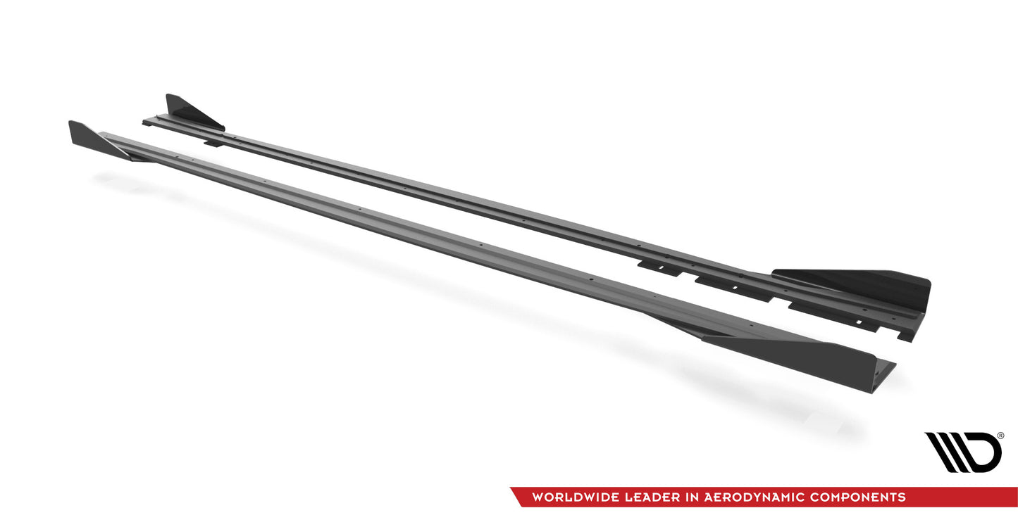 Street Pro Side Skirts Diffusers + Flaps BMW M2 F87