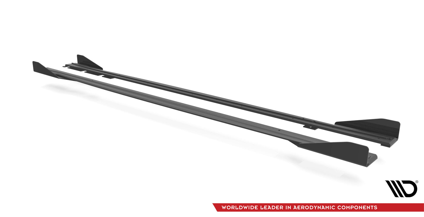 Street Pro Side Skirts Diffusers + Flaps BMW M2 F87