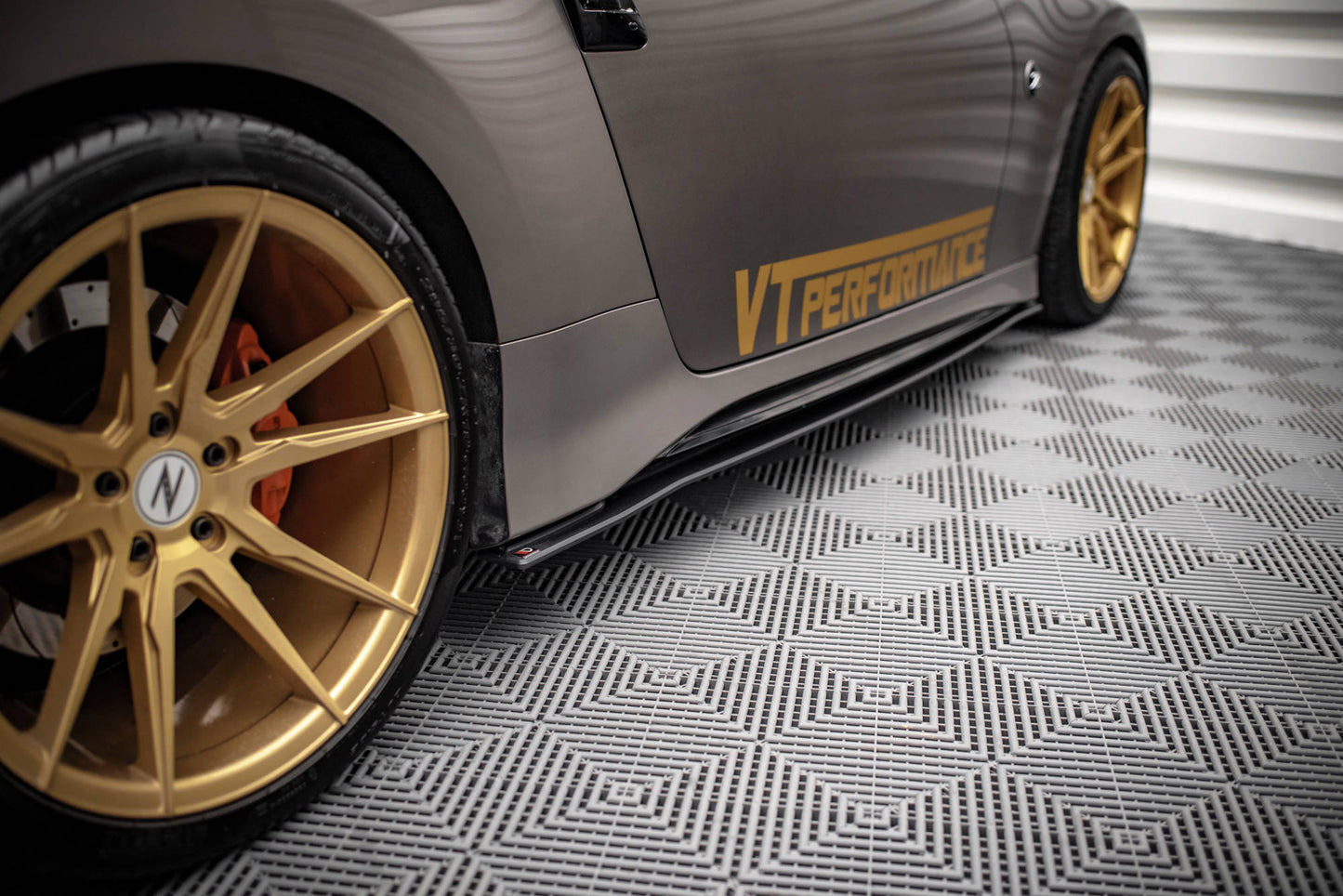 Street Pro Side Skirts Diffusers Nissan 370Z Nismo Facelift