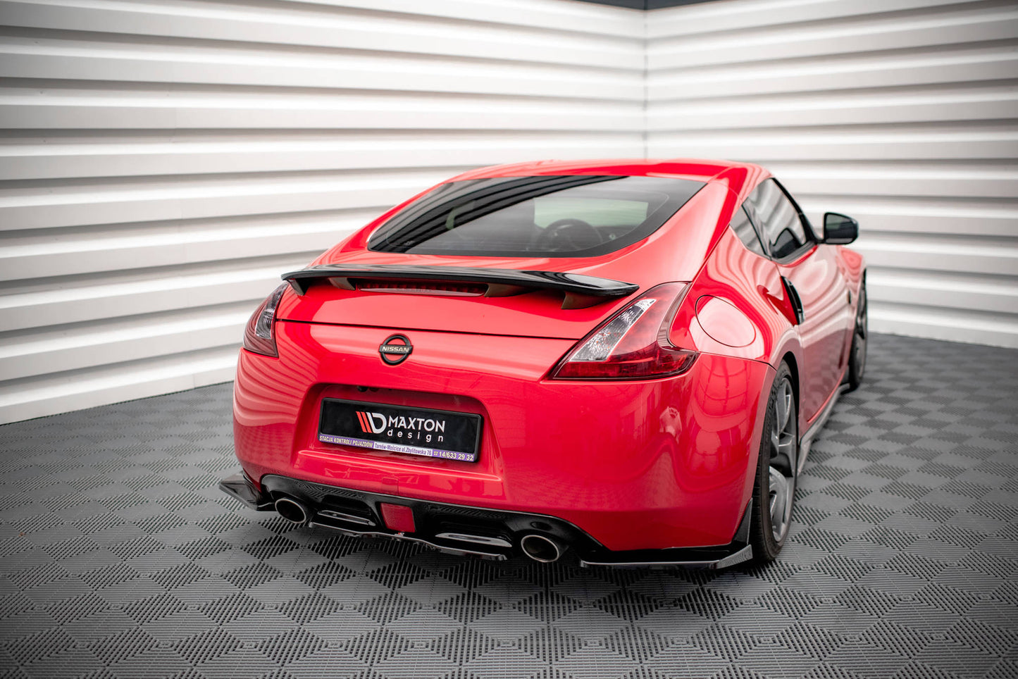 Rear Side Splitters V.2 Nissan 370Z