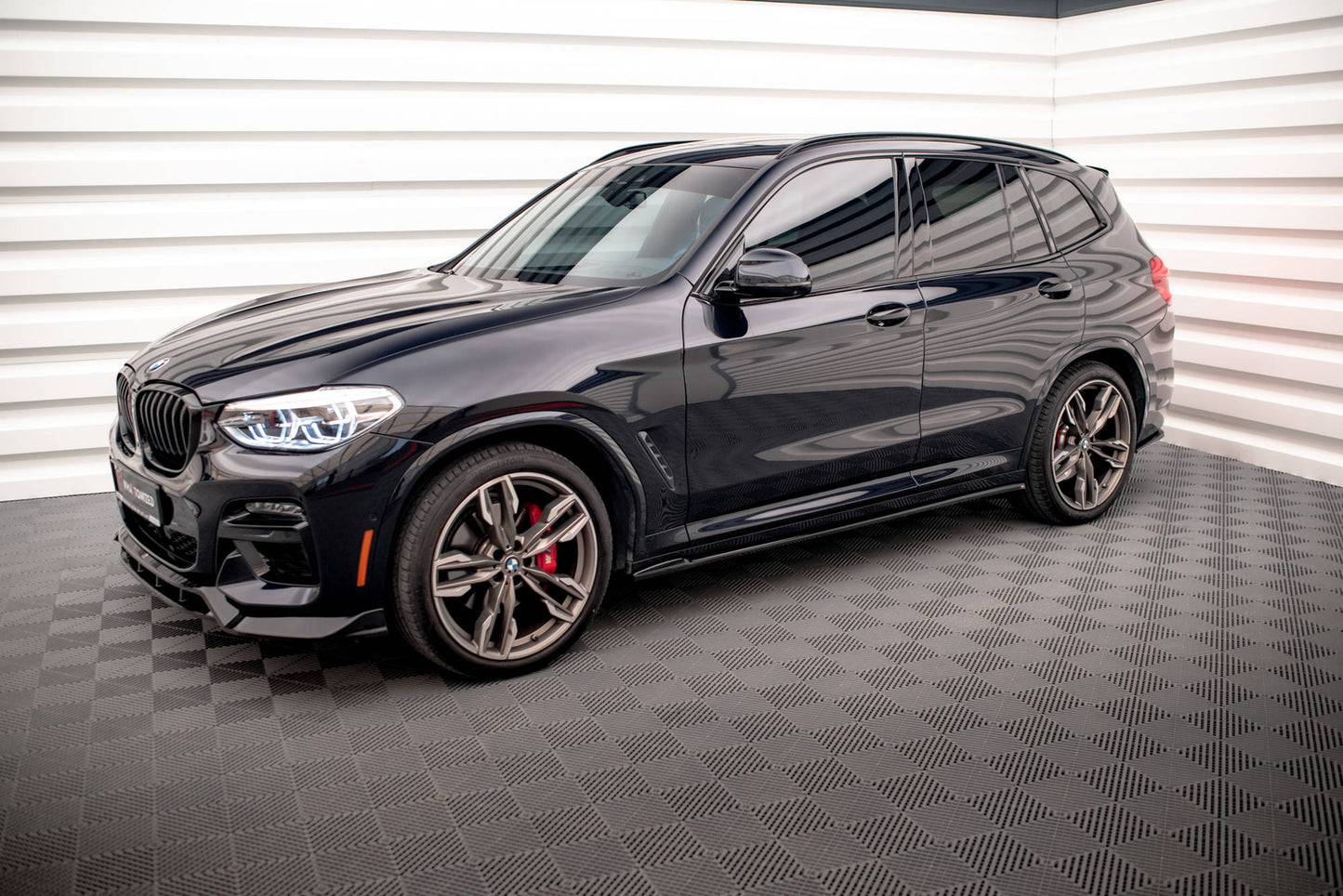 Side Skirts Diffusers V.2 BMW X3 M40d / M40i / M-Pack G01