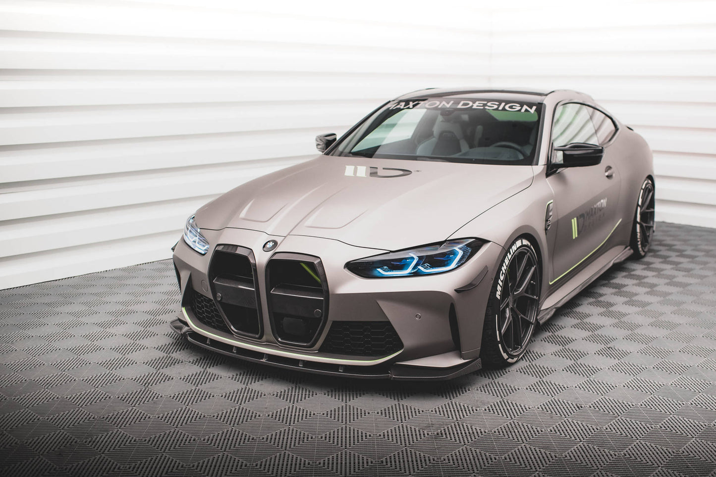 Prepreg Carbon Fiber Front Splitter V.1 BMW M4 G82