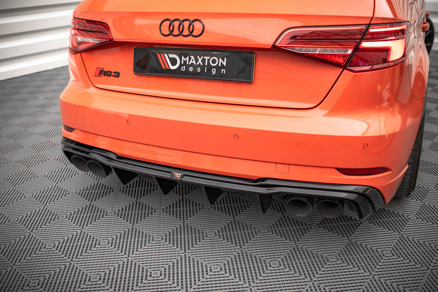 Rear Valance + Milltek Sport Exhaust Audi RS3 Sportback 8V Facelift