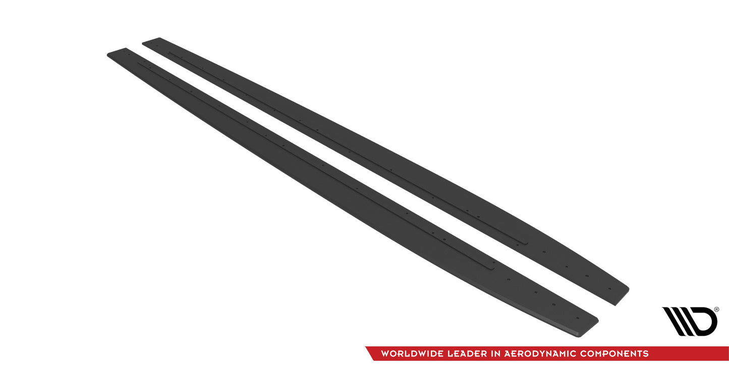 Street Pro Side Skirts Diffusers Mercedes-AMG C43 Coupe / Cabrio C205 Facelift / A205 Facelift