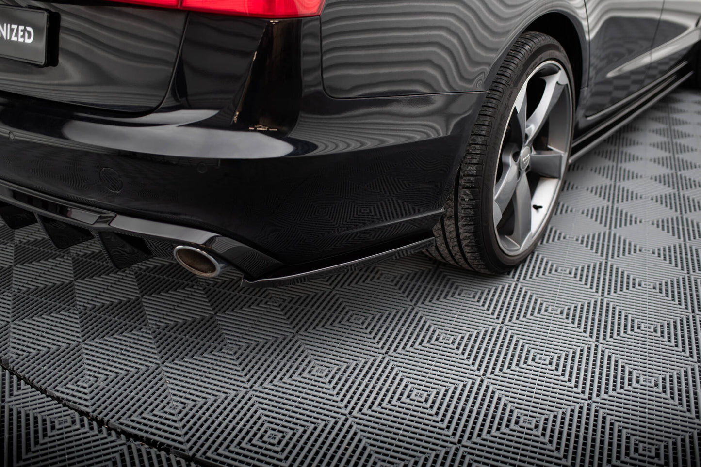 Rear Side Splitters V.3 Audi A6 Avant C7