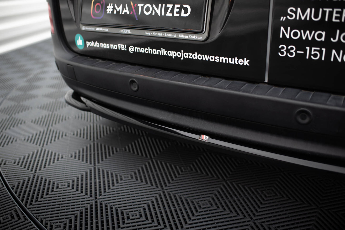 Rear Splitter Mercedes-Benz Citan W415