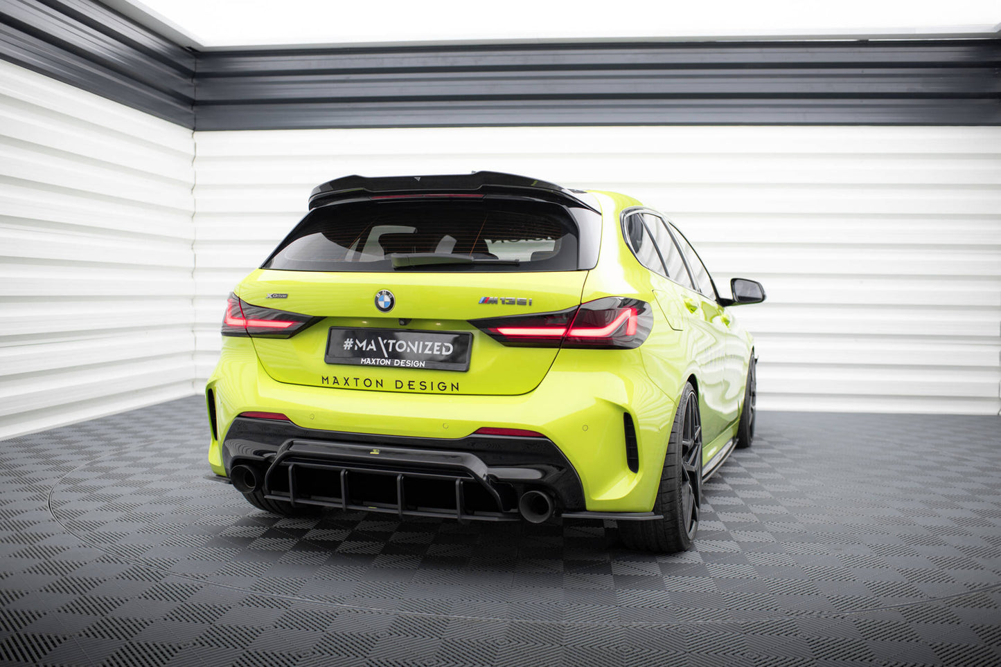 Street Pro Rear Diffuser V.2 BMW 1 F40 M-Pack / M135i