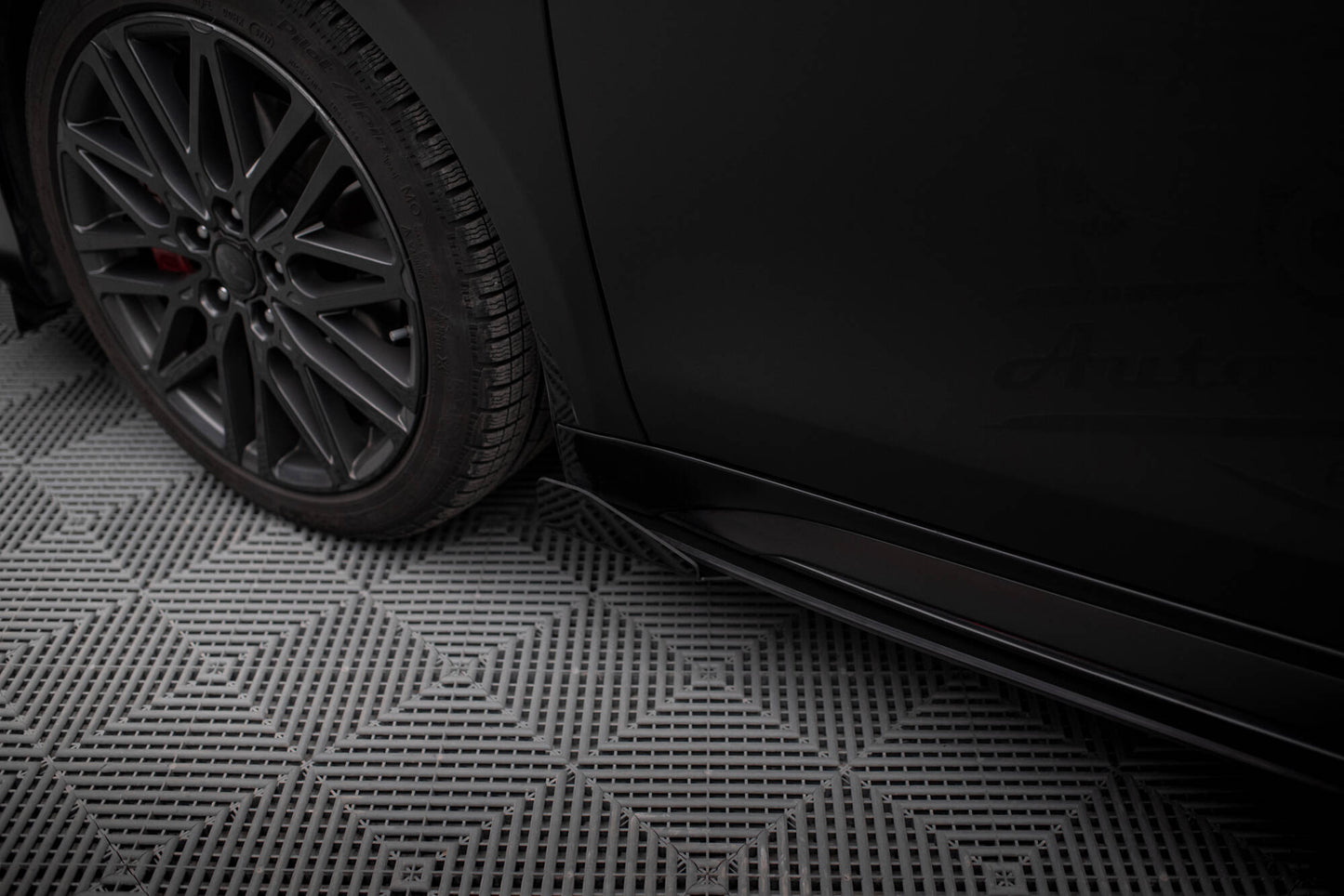 Street Pro Side Skirts Diffusers + Flaps Kia Proceed GT / GT-Line Mk1 Facelift / Ceed GT Mk3 Facelift