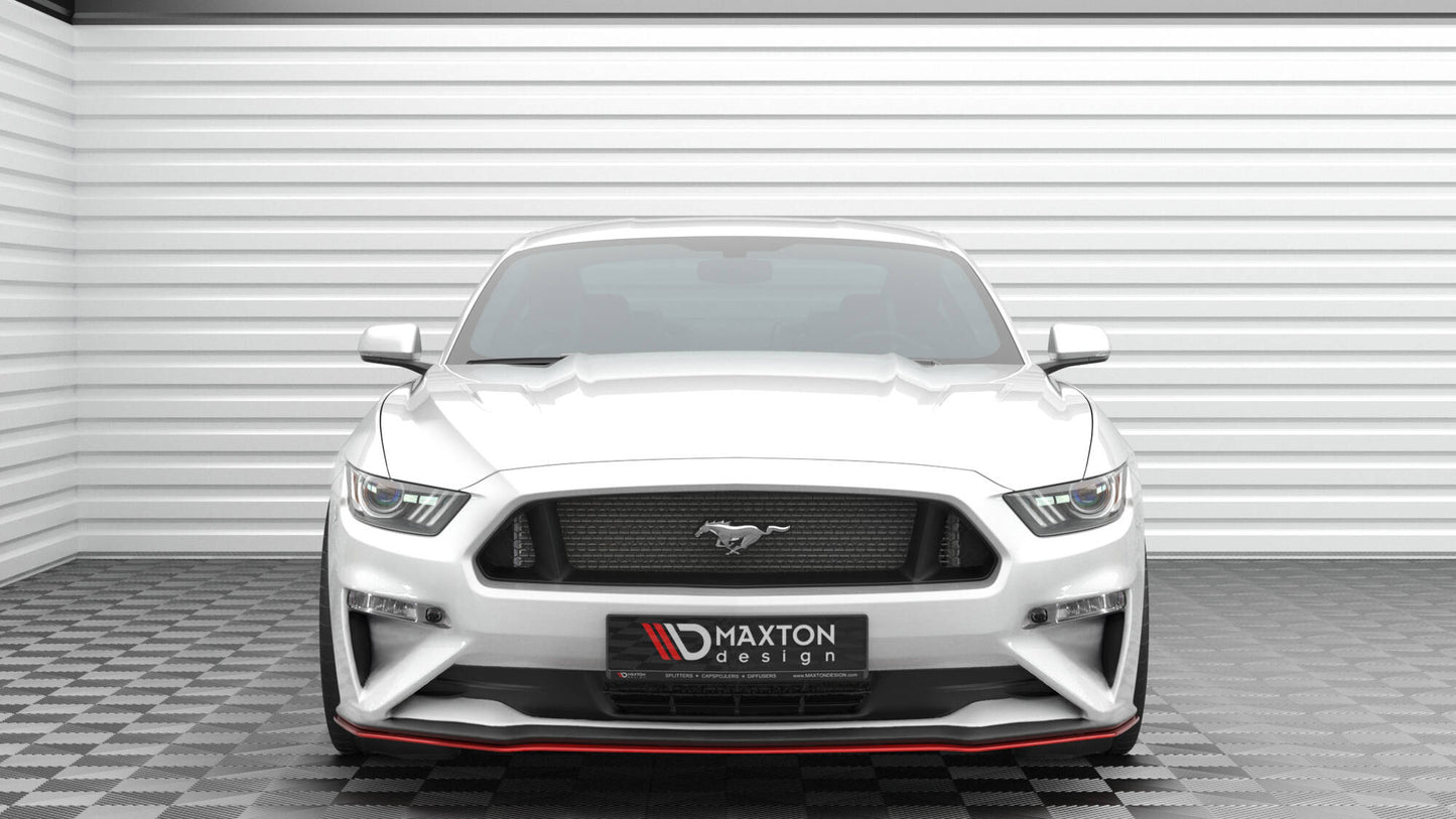 Front Splitter V.2 Ford Mustang Mk6 Facelift