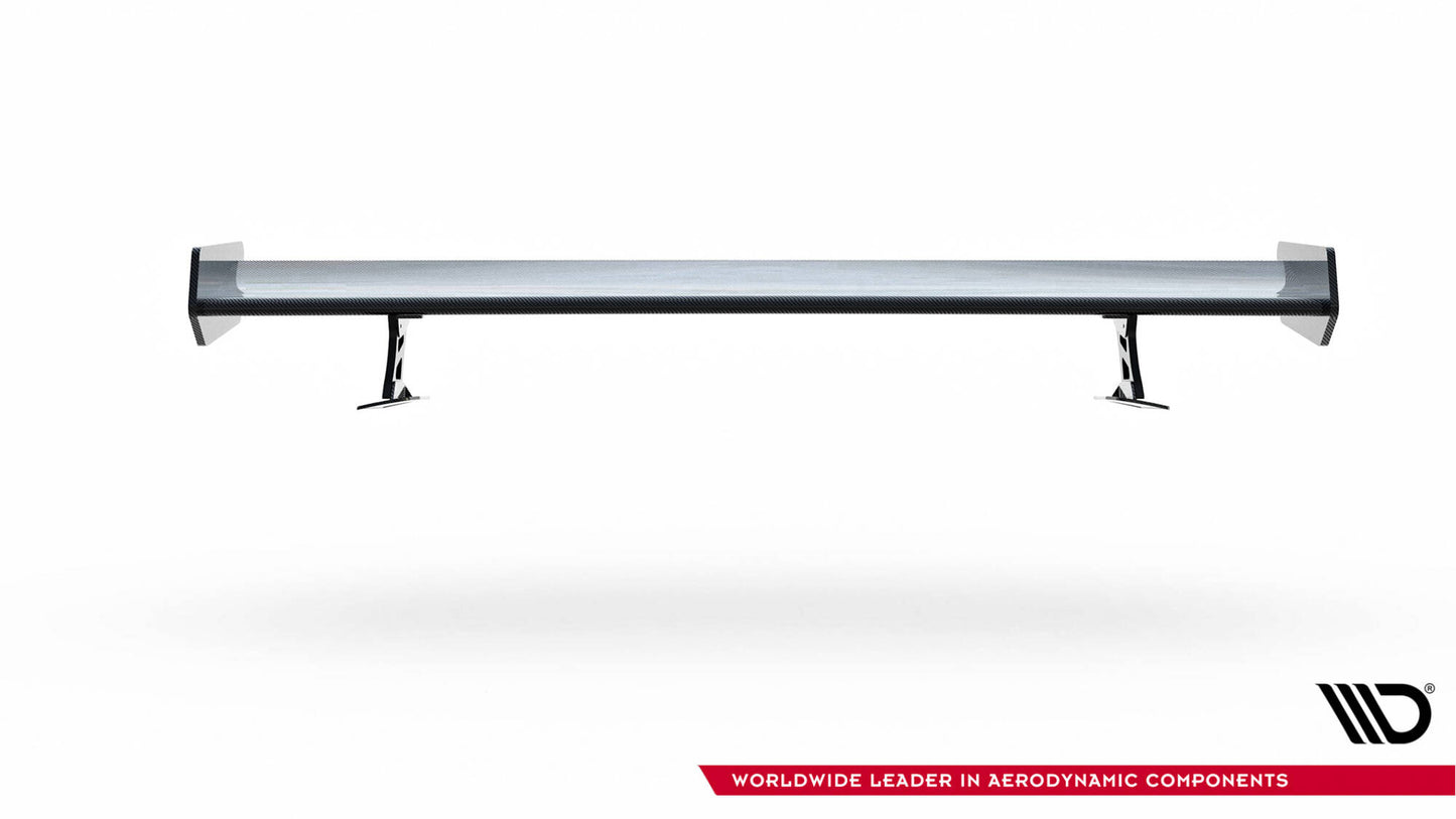 Carbon Spoiler With External Brackets Uprights Audi A5 Coupe 8T