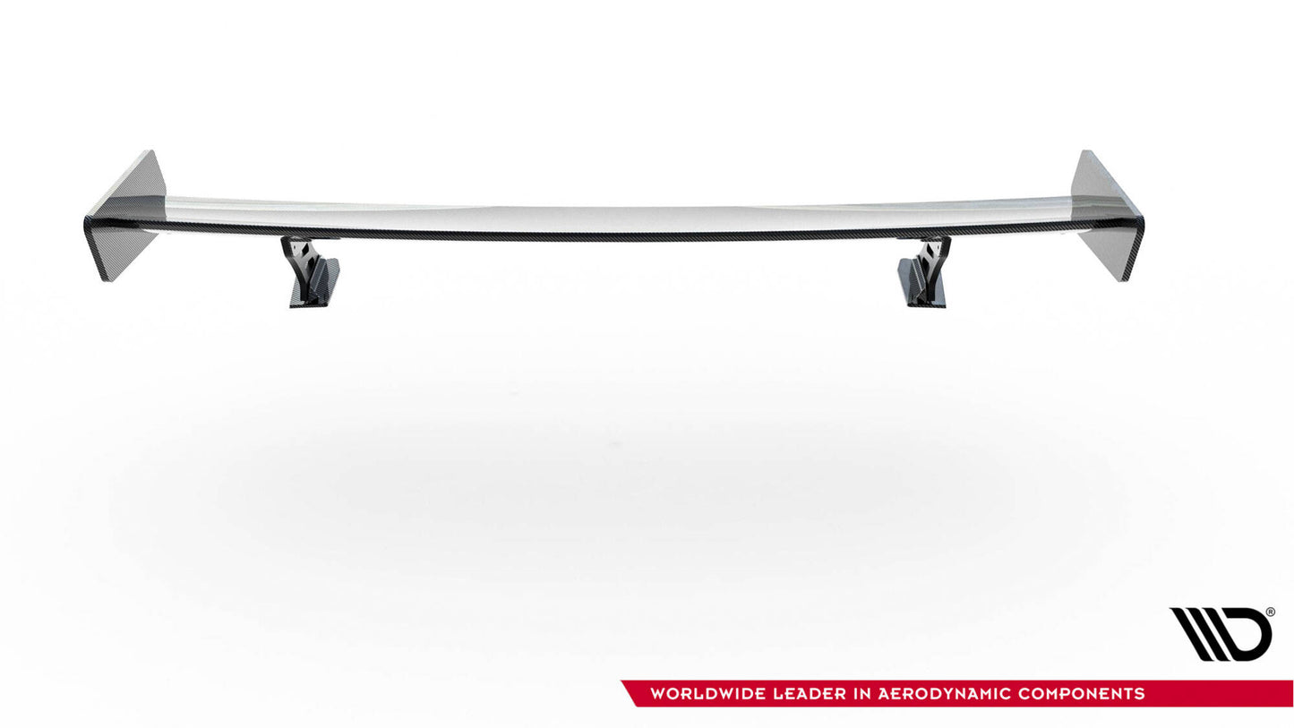 Carbon Spoiler With External Brackets Uprights Audi A5 Coupe 8T