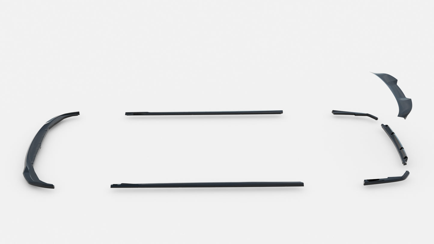 Set of Splitters BMW M340i Sedan G20 Facelift