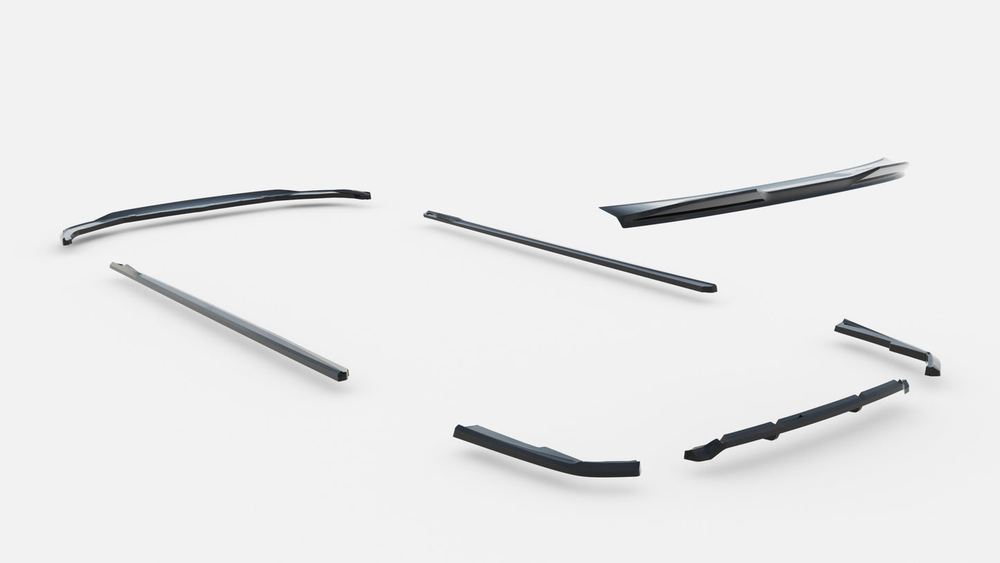 Set of Splitters BMW M340i Sedan G20 Facelift
