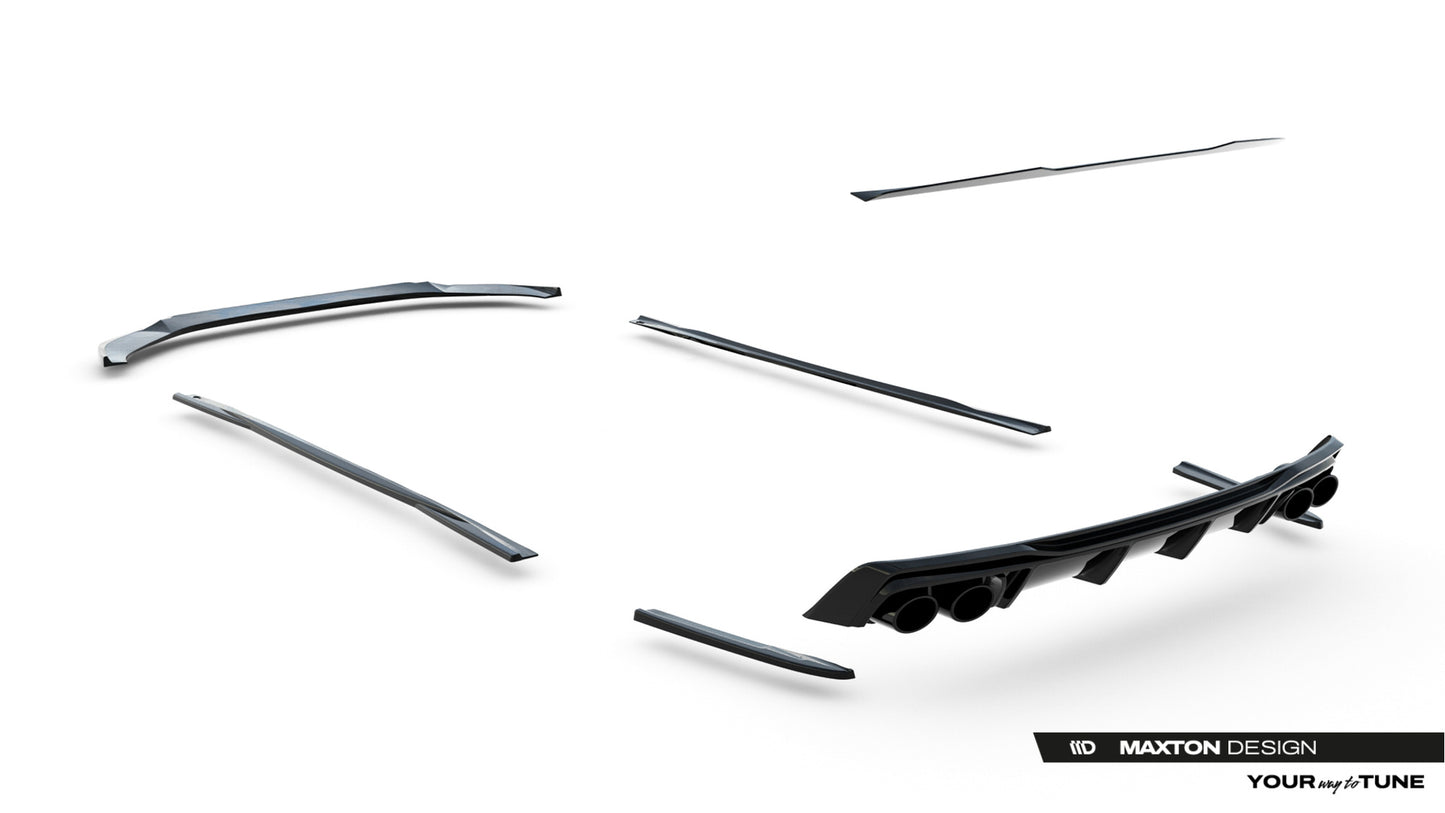 Set of Splitters Audi A6 S-Line Sedan / S6 Sedan C8