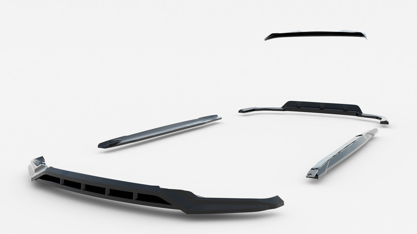 Set of Splitters V.1 BMW X5 M-Pack G05 Facelift