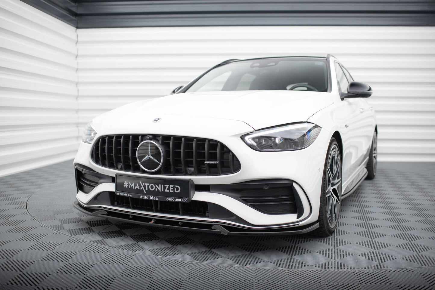 Set of Splitters Mercedes-Benz C Estate AMG-Line / 43 AMG S206