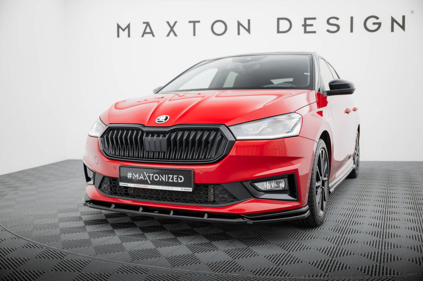 Front Splitter Skoda Fabia Monte Carlo Mk4