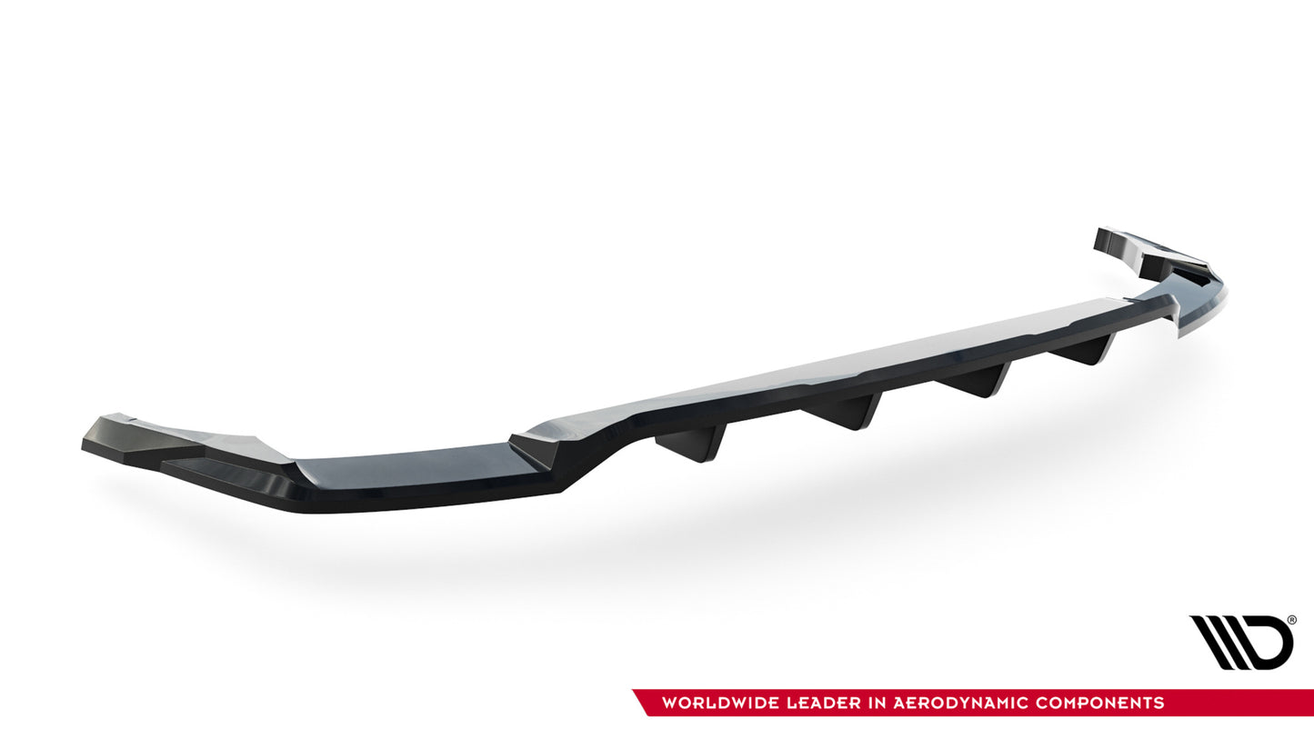 Rear Splitter (with vertical bars) Audi Q8 Mk1 Facelift