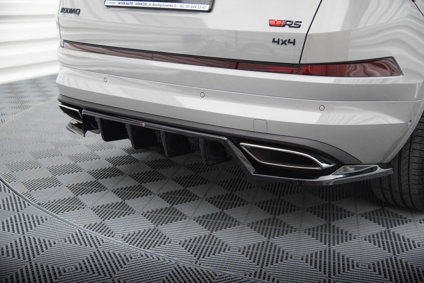 Set of Splitters Skoda Kodiaq RS Mk1 Facelift