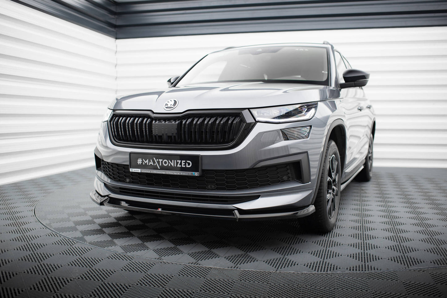 Set of Splitters Skoda Kodiaq Sportline Mk1 Facelift