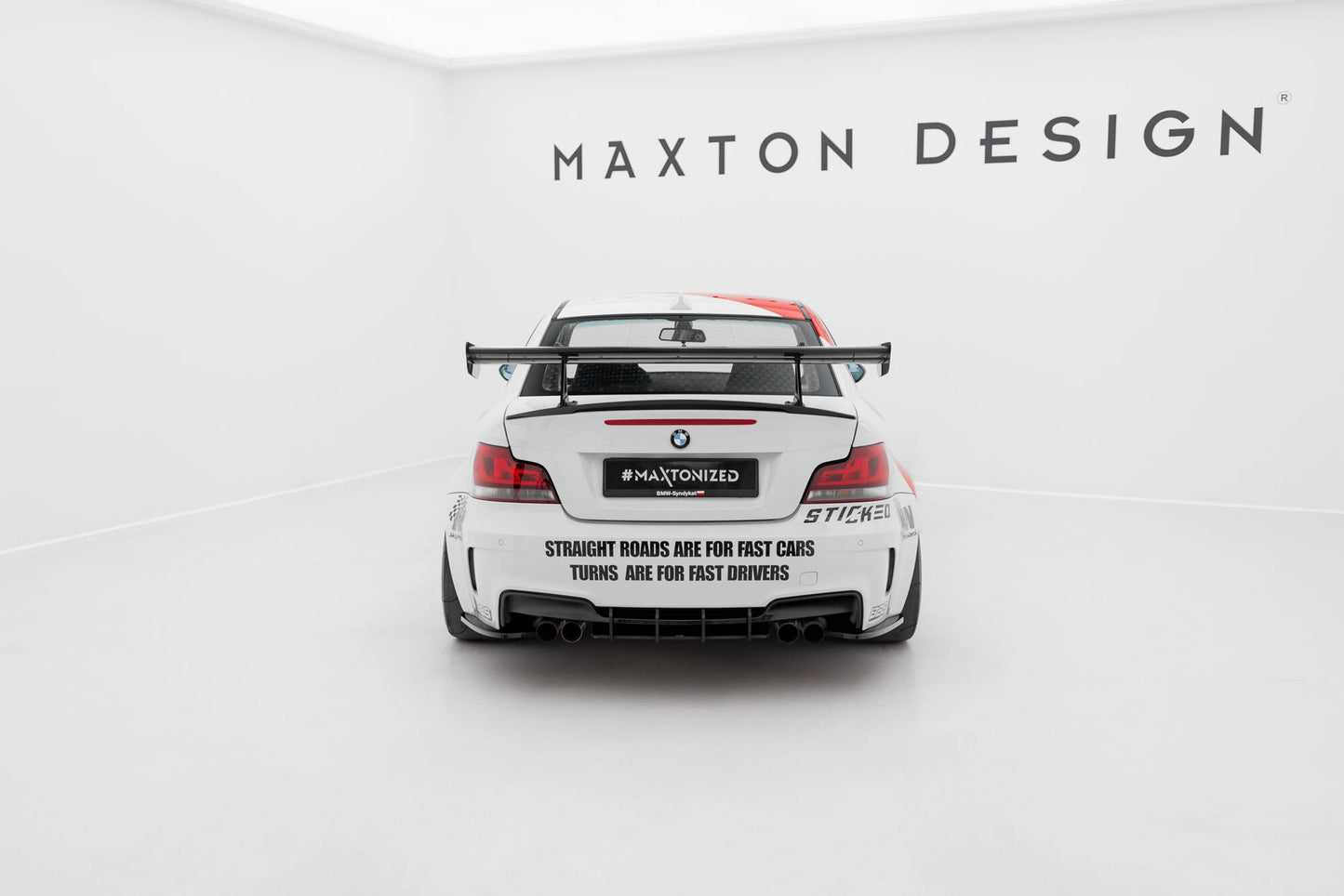 Carbon Spoiler With Upper Swan Mounting BMW 1 M E82