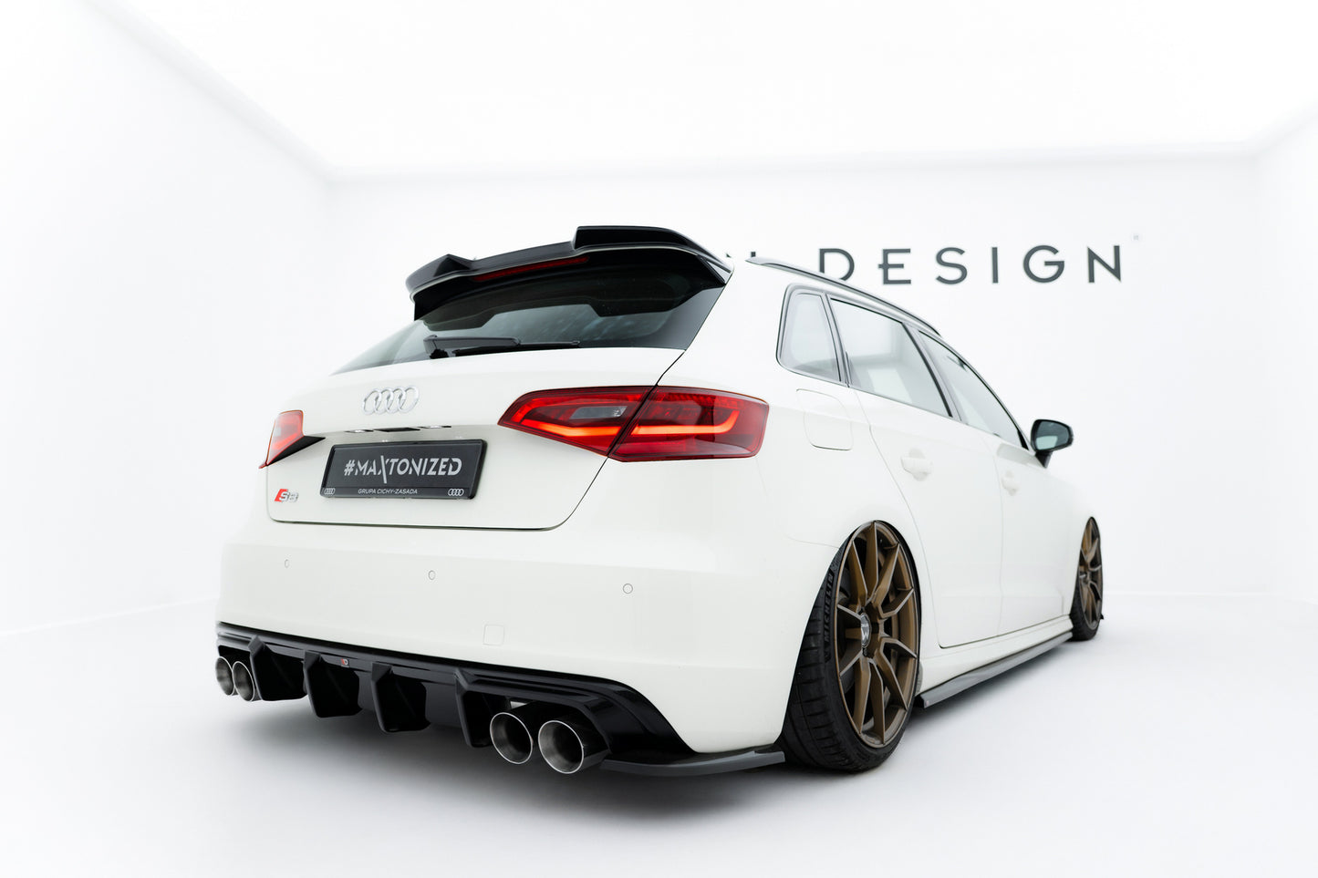Rear Valance Audi S3 Sportback 8V