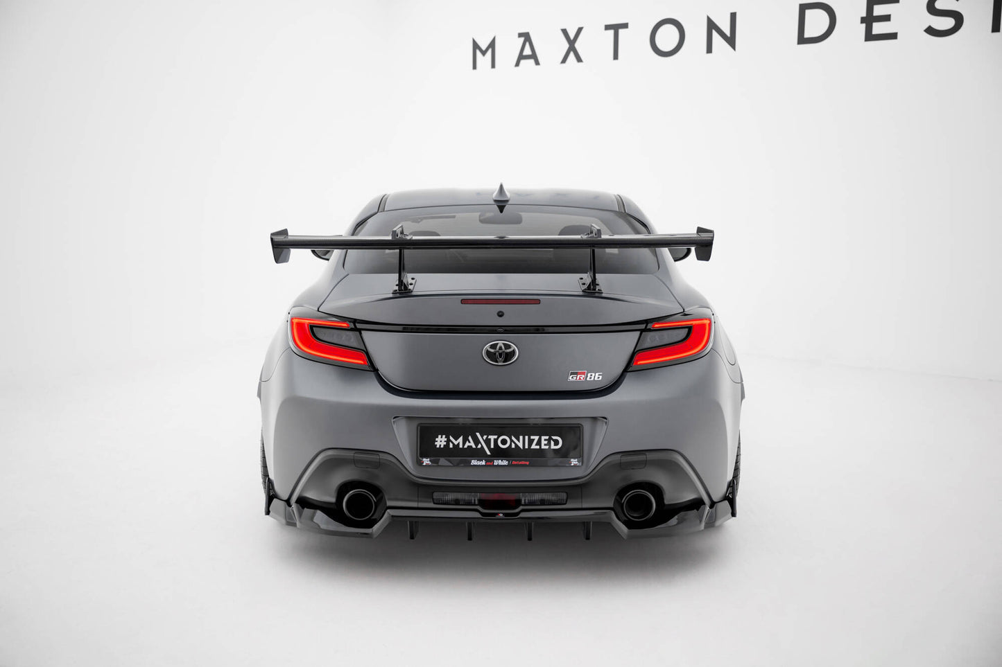 Carbon Spoiler With Upper Swan Mounting Toyota GR86 / Subaru BRZ Mk2
