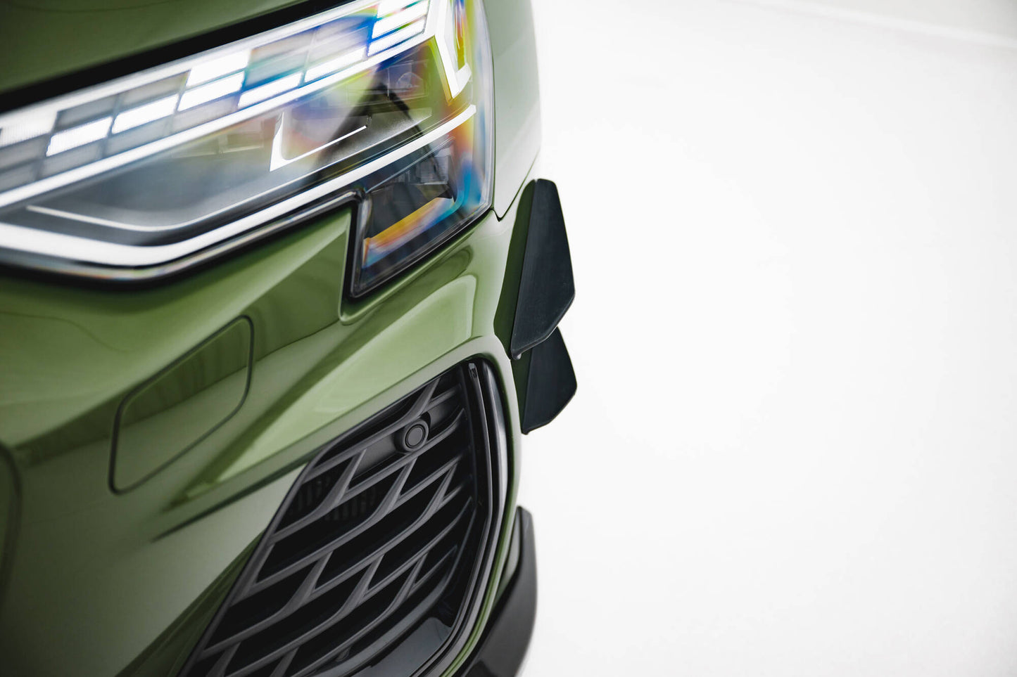 Front Bumper Wings (Canards) Audi S3 Sportback / A3 S-line Sportback 8Y Facelift
