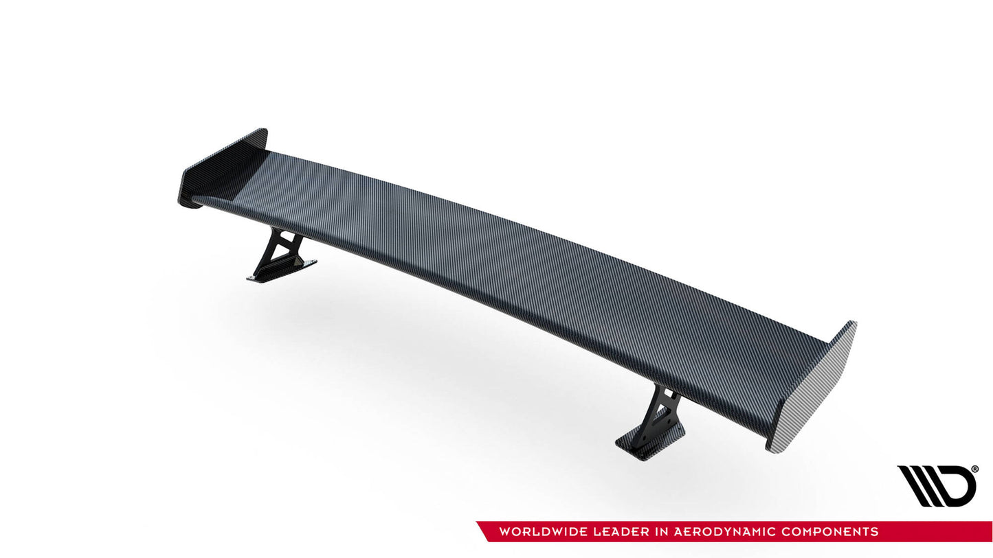 Carbon Spoiler With External Brackets Uprights + LED Audi A3 / A3 S-Line / S3 / RS3 Sedan 8V / 8V Facelift