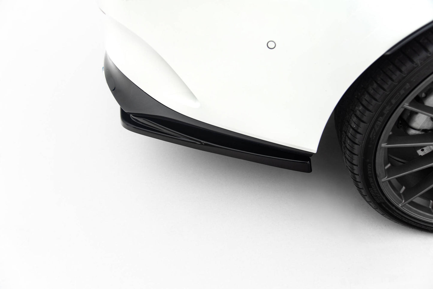 Rear Splitter (with vertical bars) Mercedes-AMG CLA 35 / 45 Coupe / Shooting Brake C118 Facelift / X118 Facelift