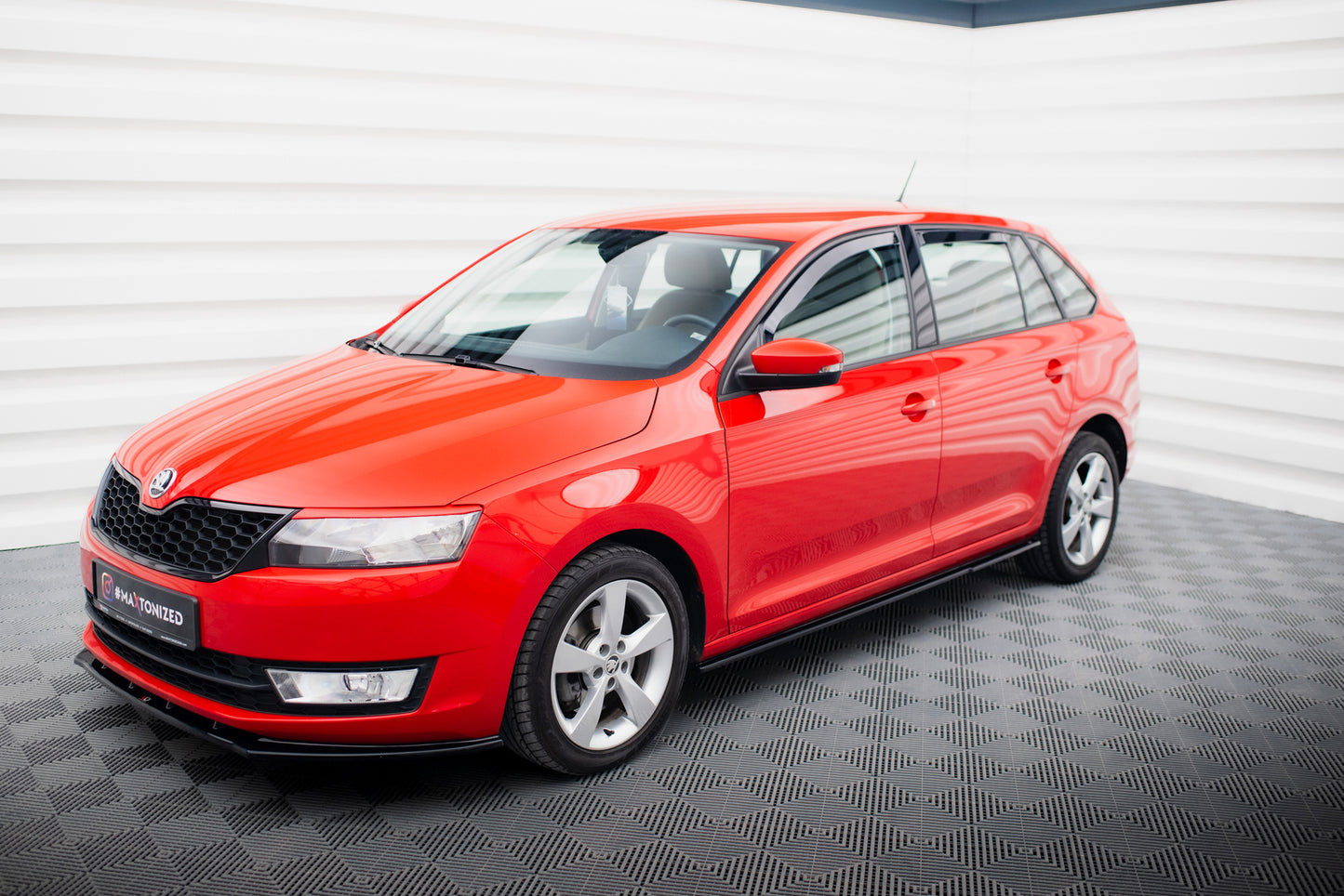 Side Skirts Diffusers Skoda Rapid