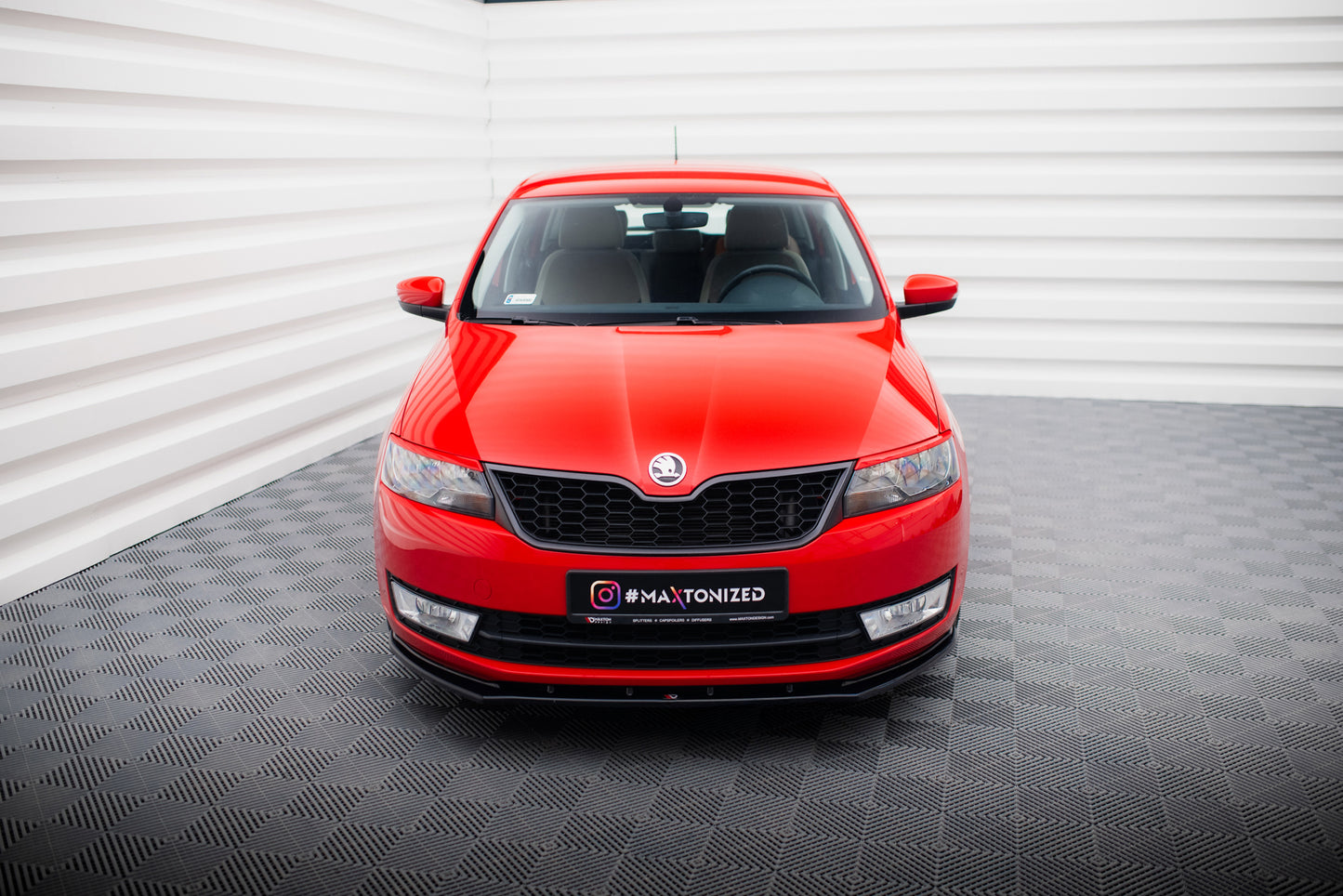 Front Splitter V.2 Skoda Rapid