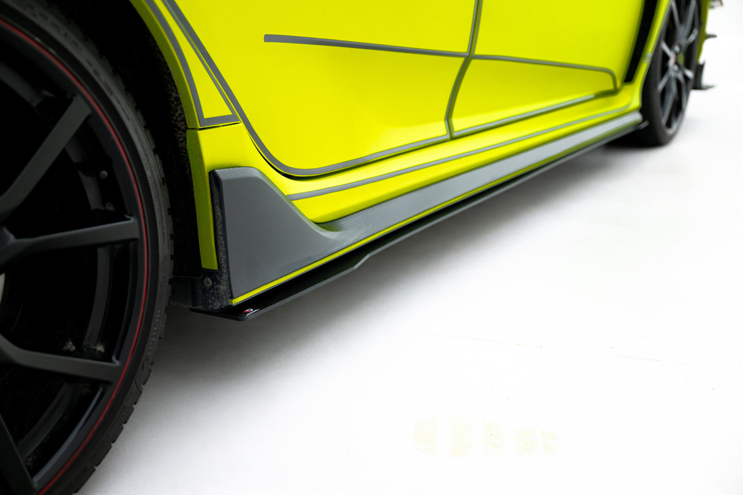 Racing Side Skirts Diffusers Honda Civic Type-R Mk 10