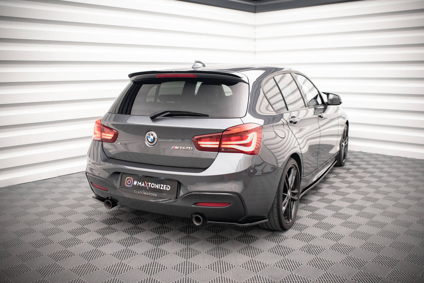 REAR SIDE SPLITTERS V.2 BMW 1 F20/F21 M-POWER FACELIFT